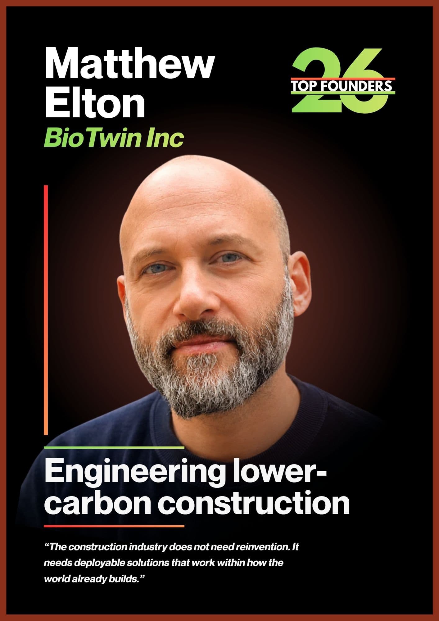 Matthew Elton — BioTwin Inc