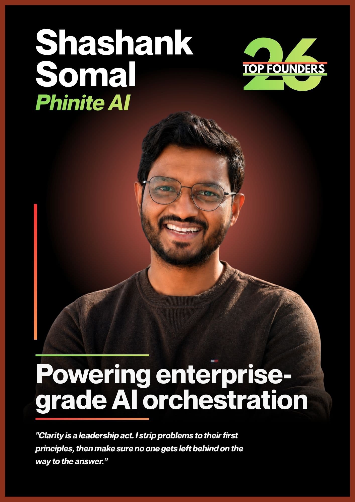 Shashank Somal — Phinite AI