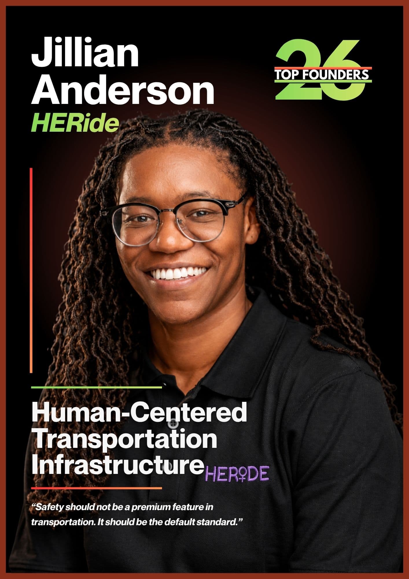 Jillian Anderson — HERide